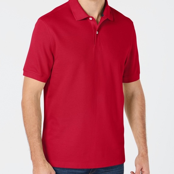 🆕Men’s Club Room Red Polo Size XL
